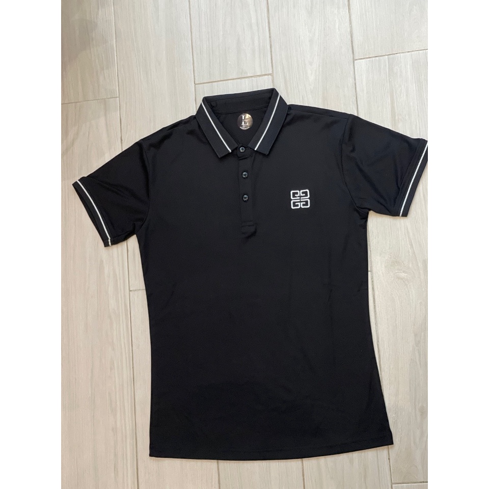 Áo thun polo Nam cổ bẻ tay ngắn thêu logo 012