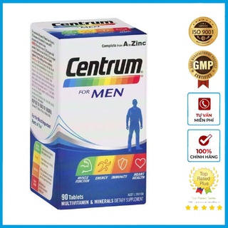 Viên Uống Centrum Vitamin Hộp 90 Viên Bổ Sung Vitamin Và Khoáng Chất Cho Nam Giới