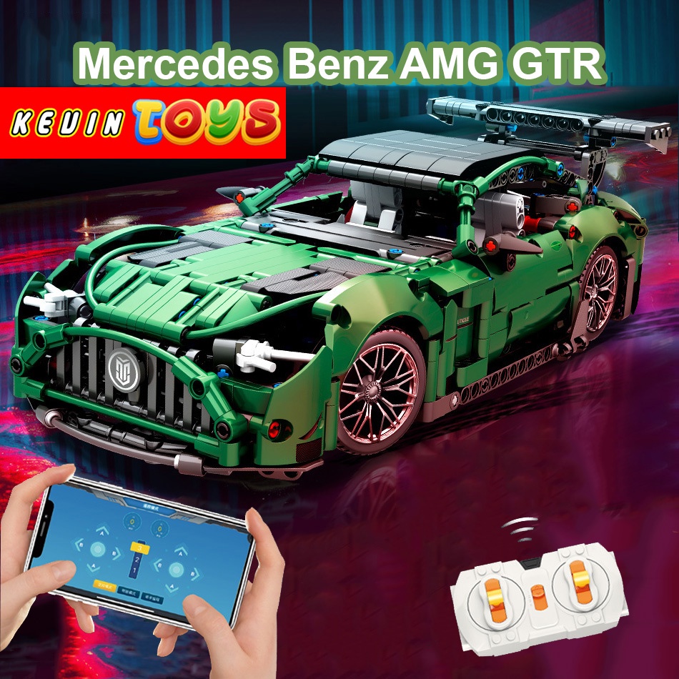 Đồ Chơi Lắp Ráp LEGO TECHNIC Xe Mô Hình Điều Khiển Từ Xa Siêu Xe Mercedes Benz AMG GTR No.88302 Với 2527 Mảnh Ghép