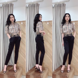 Quần baggy cạp F.E.N.D.Y (40kg-80kg đổ lại mặc xinh ạ )