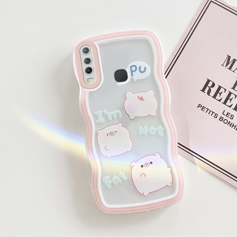 ốp lưng Vivo Y17 ốp lưng Vivo U10 ốp lưng Vivo Y15 Y12 Ốp Điện Thoại Dẻo Trong Suốt Họa Tiết Hoạt Hình Dễ Thương Cho Vivo Y12 Y15 Y17 U10