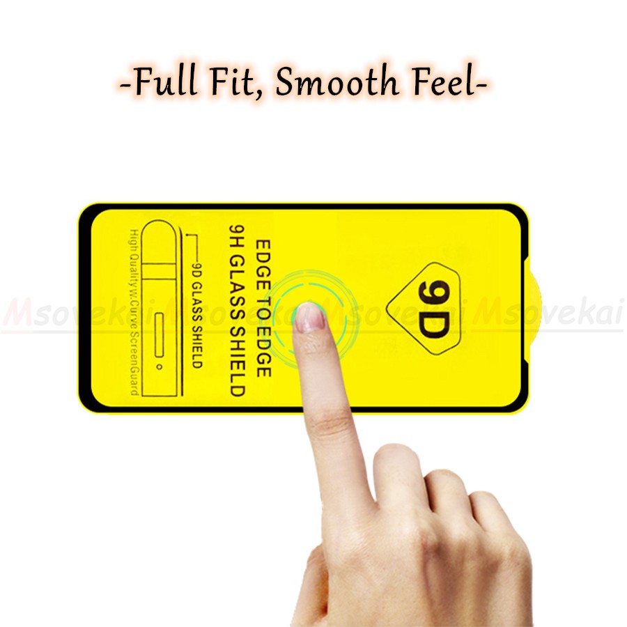Miếng Dán Kính Cường Lực Full Màn 9D Cho Oppo F11 Pro - Đen