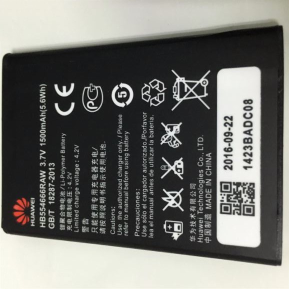 PIN HUAWEI WIFI E5330 / (554666) / 1500MAH ( LOẠI 1 )