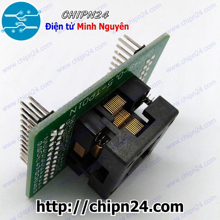 [1 CÁI] Đế nạp IC dán QFP48 (0.5mm)