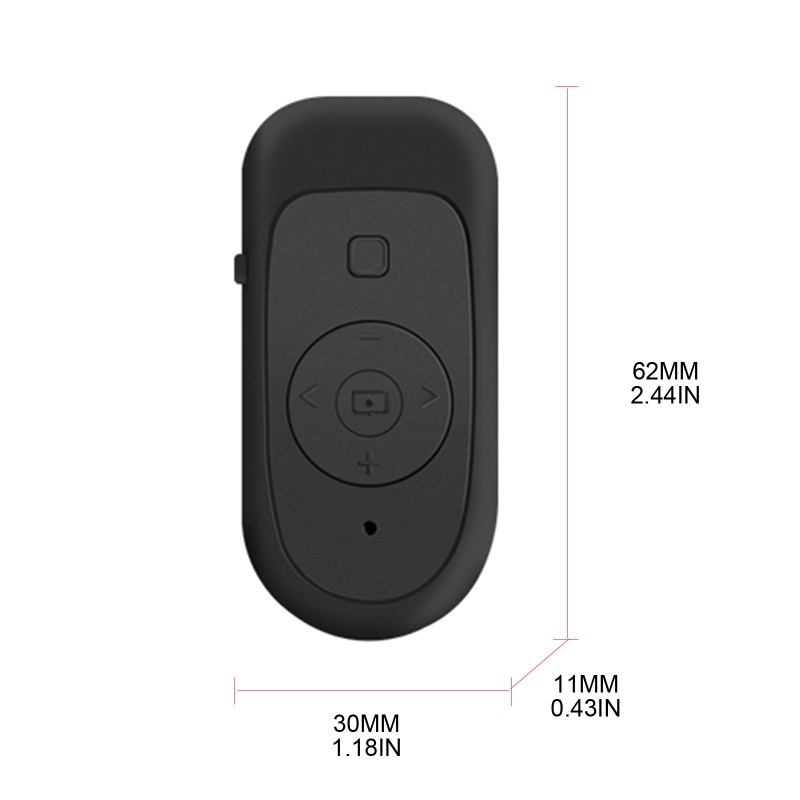 Remote Điều Khiển Chụp Ảnh Selfie Kết Nối Bluetooth Không Dây Sạc Lại Được