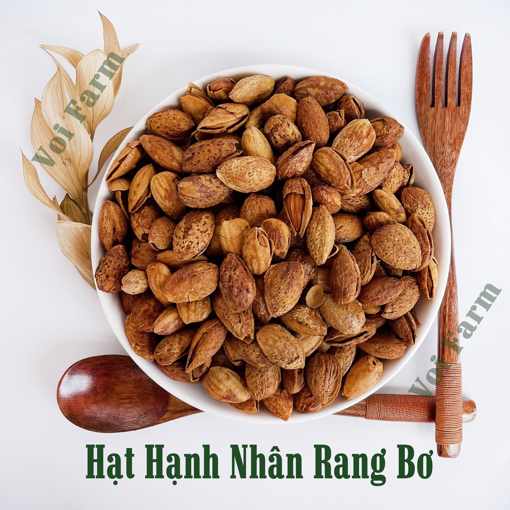 Hạt Hạnh Nhân Mỹ Rang Bơ VOIFARM