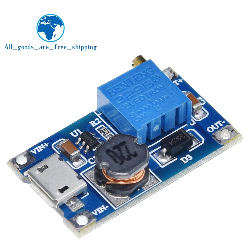 Mô Đun Tăng Áp Tzt Mt3608 Dc-Dc Max 28v 2a Cho Arduino | BigBuy360 - bigbuy360.vn
