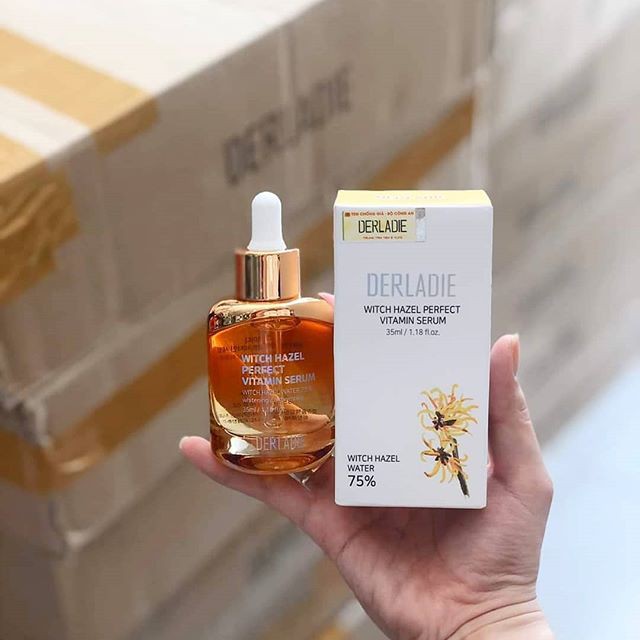 Tinh chất giảm mụn Derladie Witch Hazel Perfect Vitamin Serum