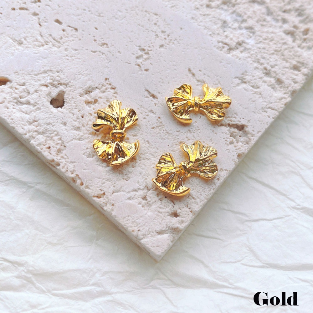 [Hàng mới về] Bộ 100 nơ trang trí móng 3d nghệ thuật phong cách Nhật Bản tiện lợi