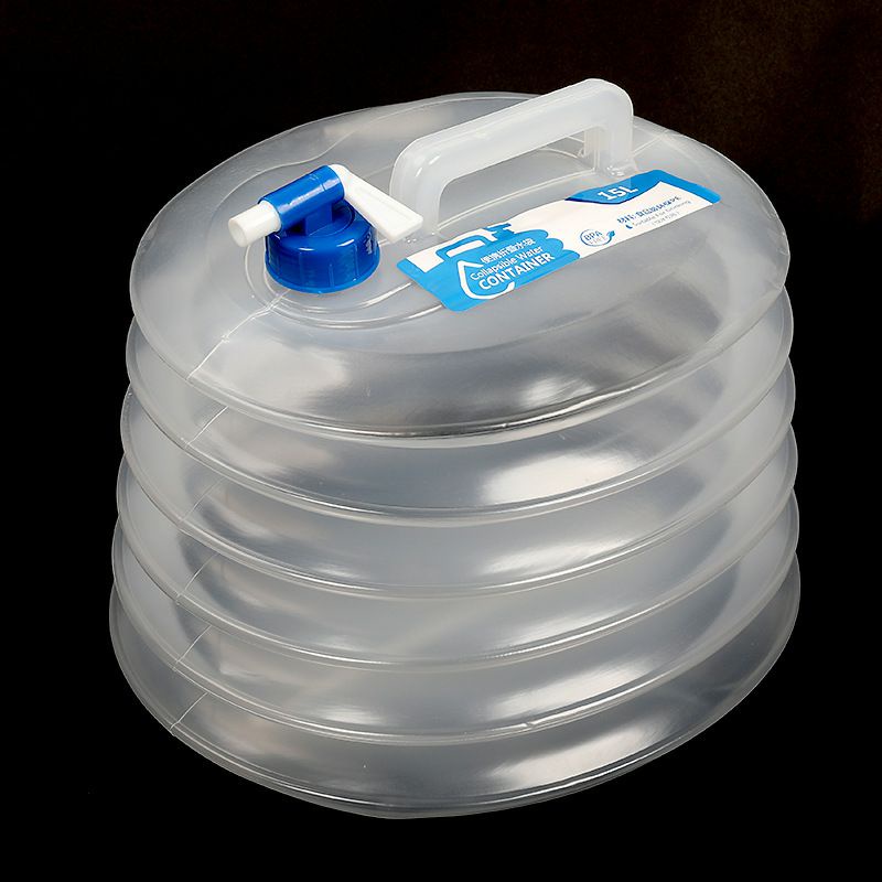 Can Đựng Nước Co Giãn Gấp Gọn Tiện Lợi - Dung Tích 10 Lít,15 Lít