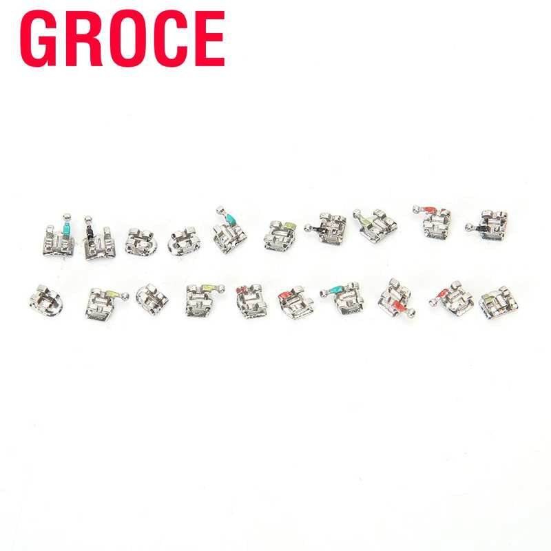 Set 20 mắc cài chỉnh nha làm từ kim loại chất lượng cao