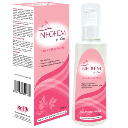 Dung dịch vệ sinh phụ nữ Neofem pH Care 150m