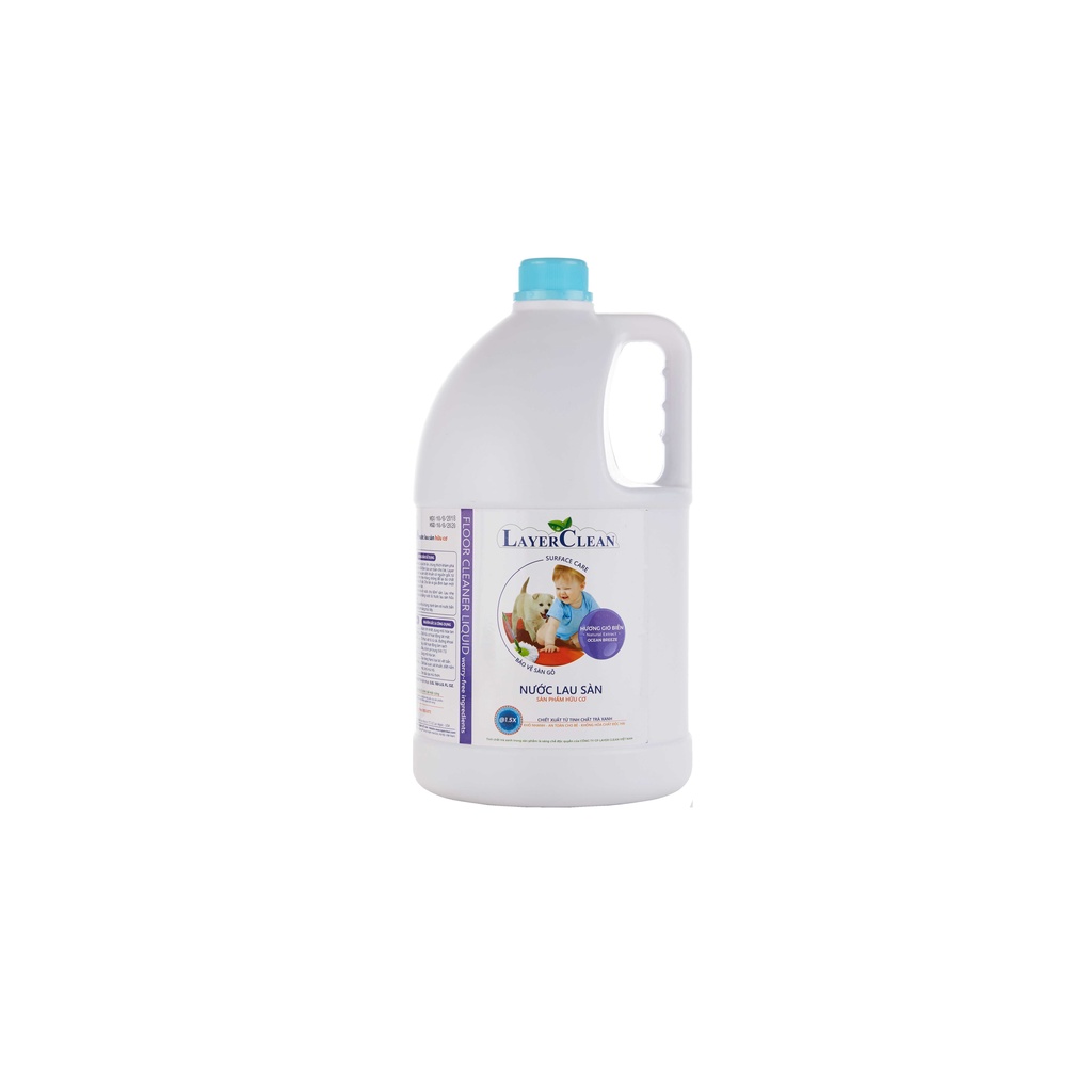 Nước lau sàn hữu cơ Layer Clean chai 5L