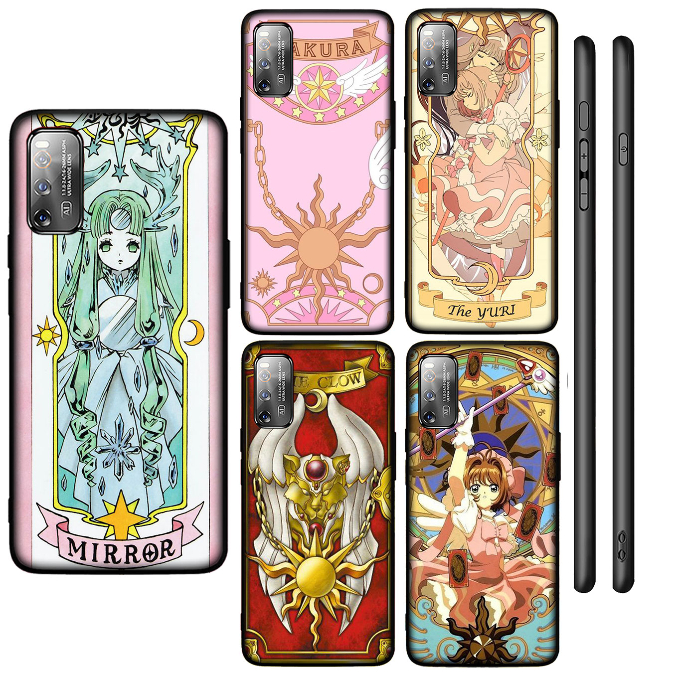 Ốp Điện Thoại Silicon Mềm Hình Anime Thủ Lĩnh Thẻ Bài Sakura K87 Cho Huawei Y6P Y8P Y5P Nova 5t 4 4e 3 3i 2i 2 Lite Nova5T Nova3I