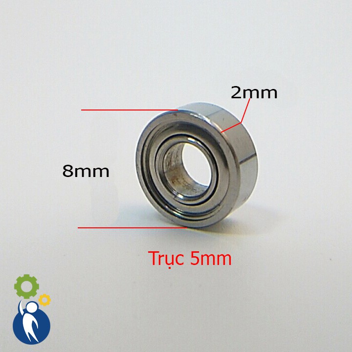 Vòng Bi Trục 5mm 5x8x2mm