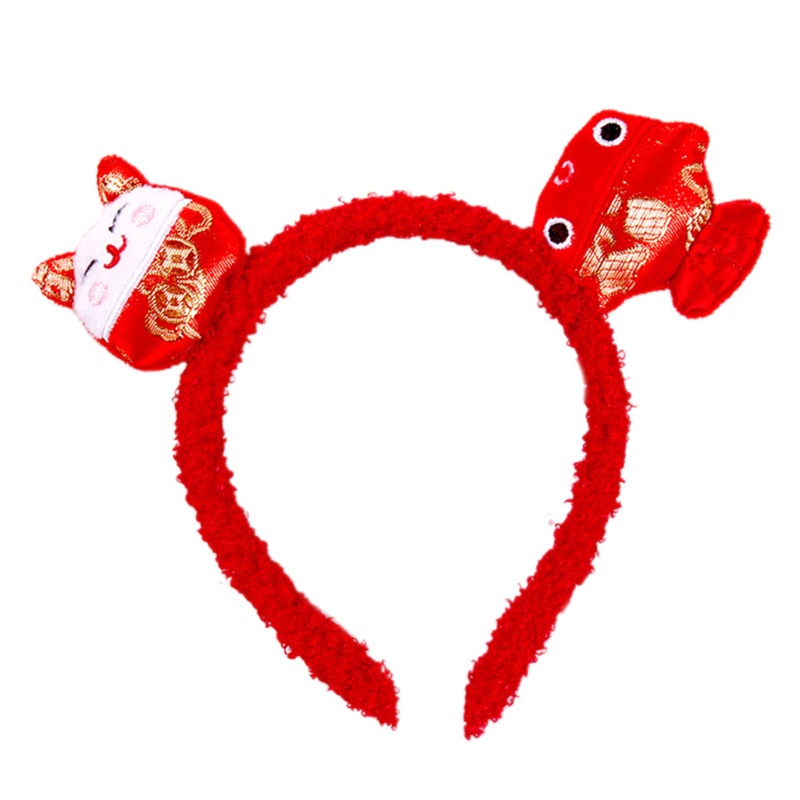 Băng Đô Cài Tóc Hình Sừng Quỷ Độc Đáo Thời Trang Năm Mới