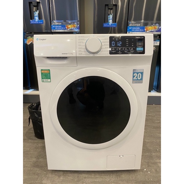 Máy Giặt Casper 10.5Kg Inverter Lồng Ngang WF-105I140BWC