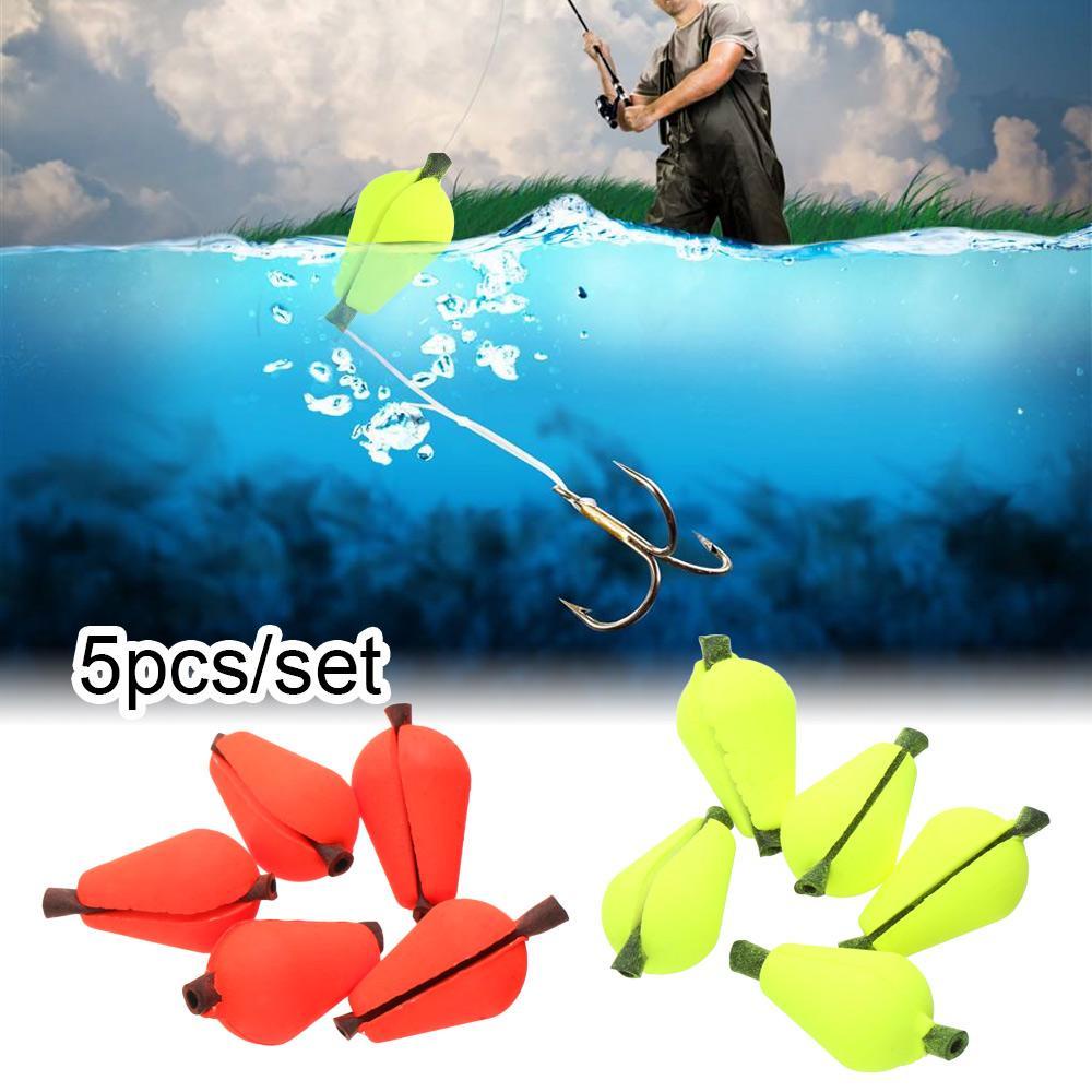 Set 5 Phao Nổi Câu Cá Hình Giọt Nước Chất Lượng Cao