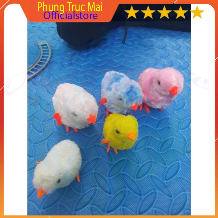 Gà con vặn cót biết chạy cho bé, Gà con chạy cót.