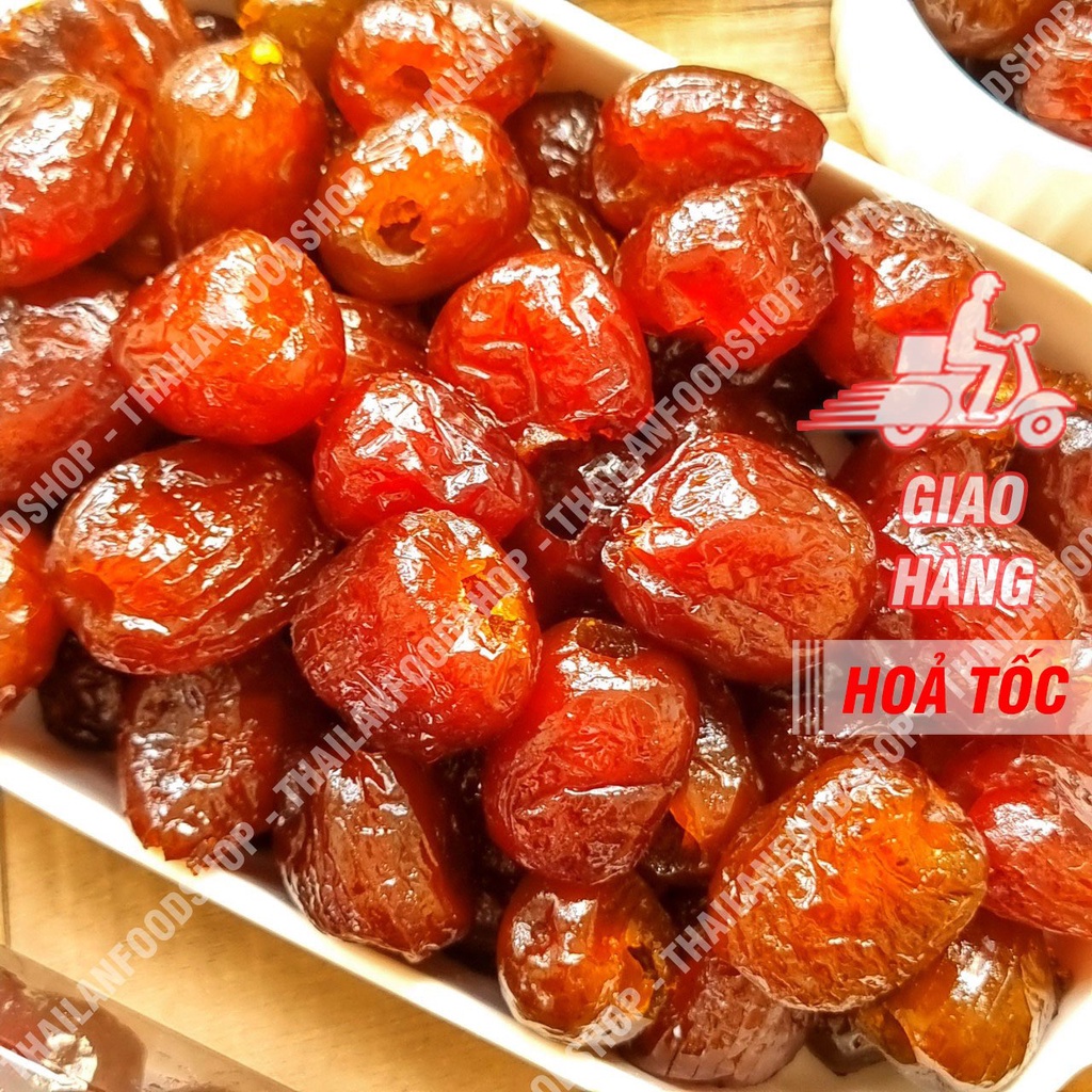 Táo Sấy Dẻo Thái Lan Đã Tách Hạt Lon 500gr