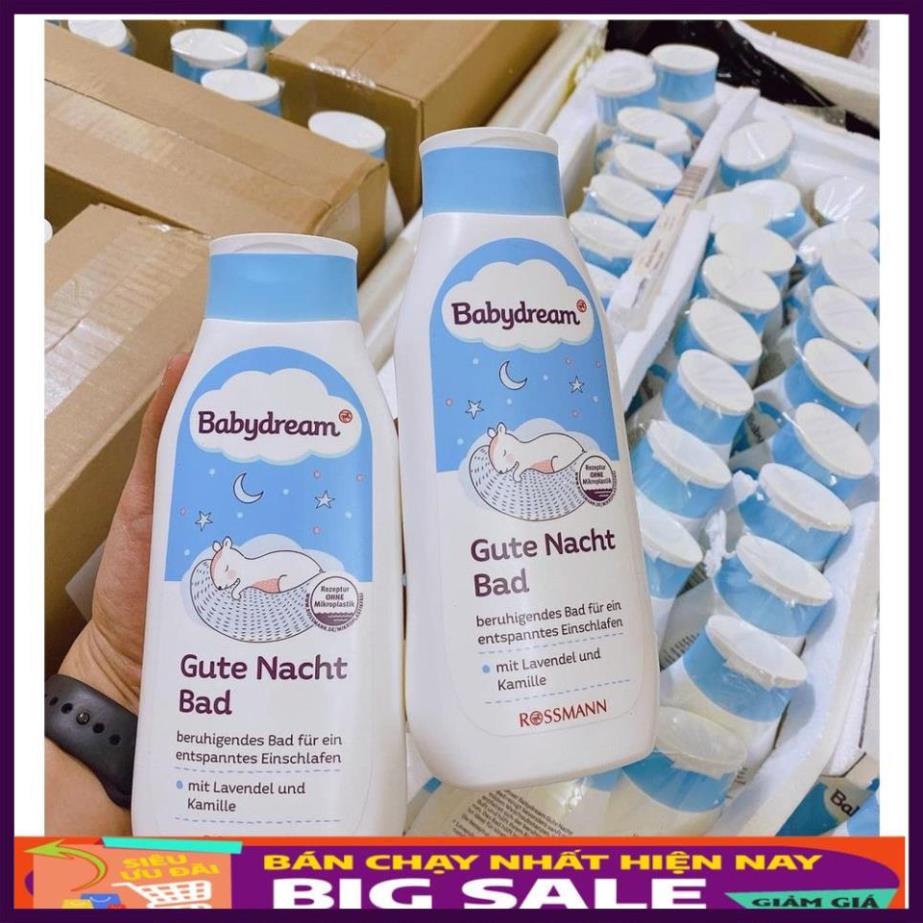 [Nhập Khẩu 100%] Sữa tắm BabyDream Gute nacht bad Nội địa Đức Giúp bé ngủ ngon