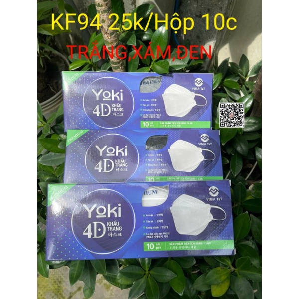 Khẩu Trang KF94 YOKI THƯƠNG HIỆU BÁN CHẠY UY TÍN