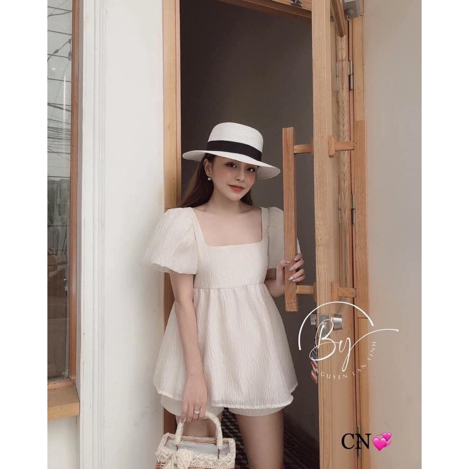 sét đũi xốp cộc cổ vuông(new)