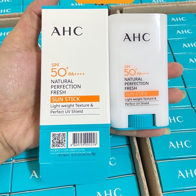 kem Chống Nắng Thỏi AHC Natural Perfection Double Shield Sun Stick [bản mới 2020]