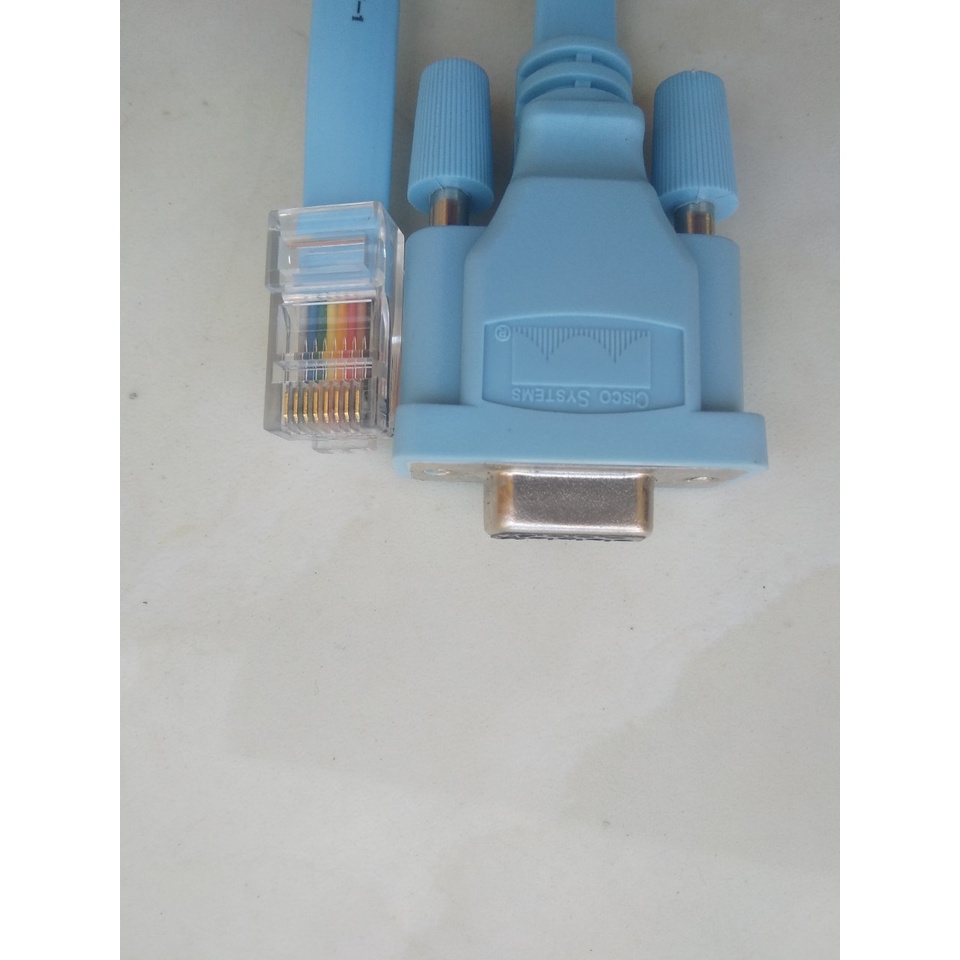 Dây console RS232 to RJ45 cấu hình Switch