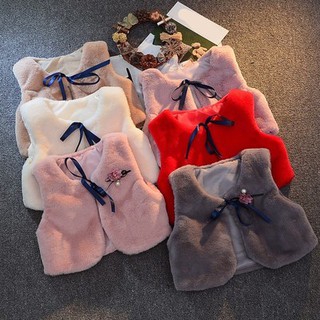 Áo gile lông cừu cho bé cực xinh