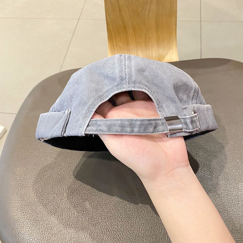 Nón Vành Tròn Vải cotton Phong Cách hip hop Thời Trang Cho Nam Nữ