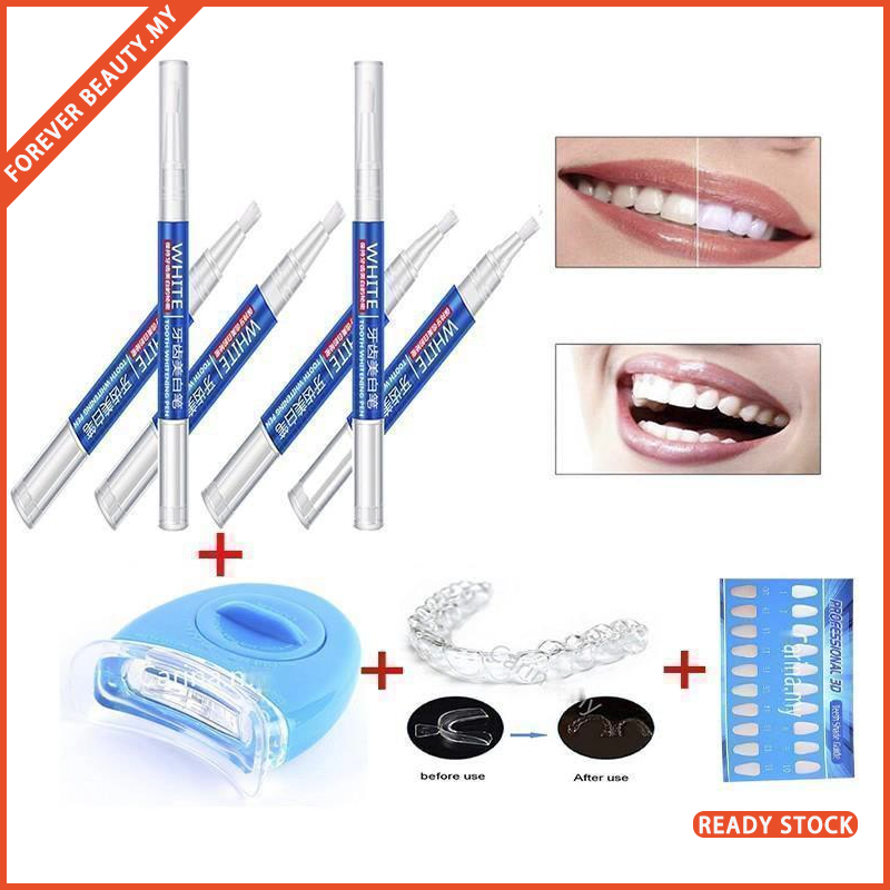 [FOREVER BEAUTY] Bộ làm trắng răng Thiết bị nha khoa Hệ thống tẩy trắng Peroxide 44% Bộ Gel uống Kem