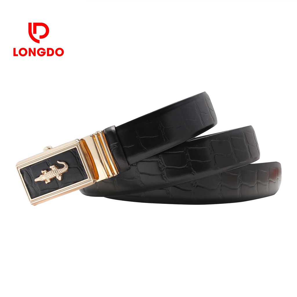 Thắt lưng da - Cam kết 100% da bò thật - Bảo hành 5 năm - Thương hiệu uy tín Longdo Leather - TL01
