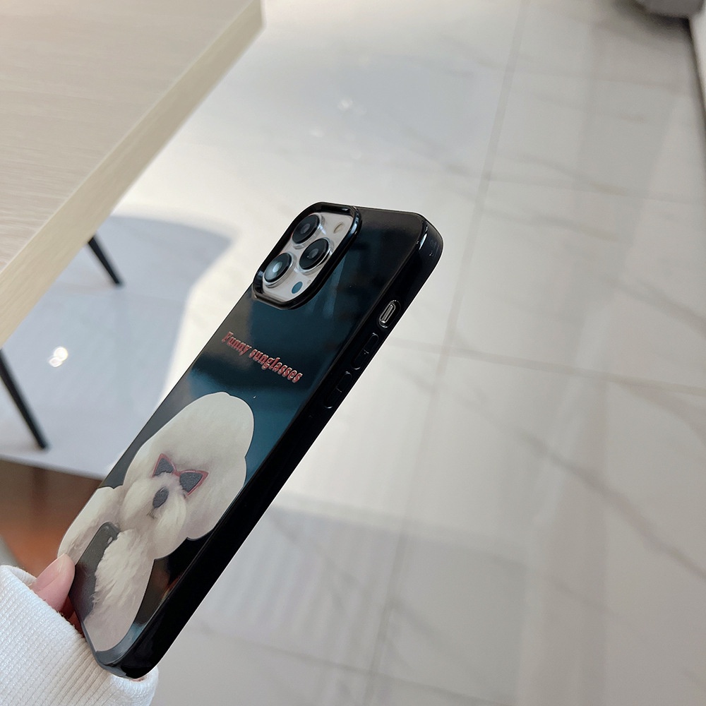Ốp Điện Thoại TPU Silicon Hình Cún Hoạt Hình Cho ốp iPhone 11 pro max X Xr Xs 7 8 14 Plus Se 2020 12 pro max 13