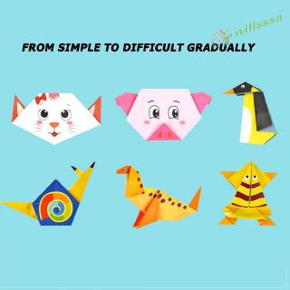 Bộ Đồ Chơi Xếp Hình Origami 3d Sáng Tạo Cho Bé