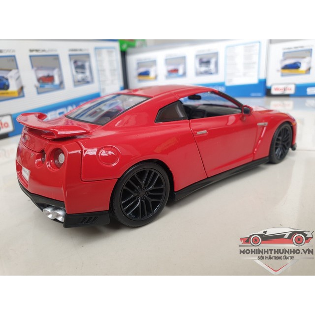 Xe mô hình Nissan GT-R, tỉ lệ 1:24, Bburago