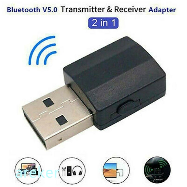 Usb Dongle Thu Phát Bluetooth 5.0 Cho Tv Pc Xe Hơi