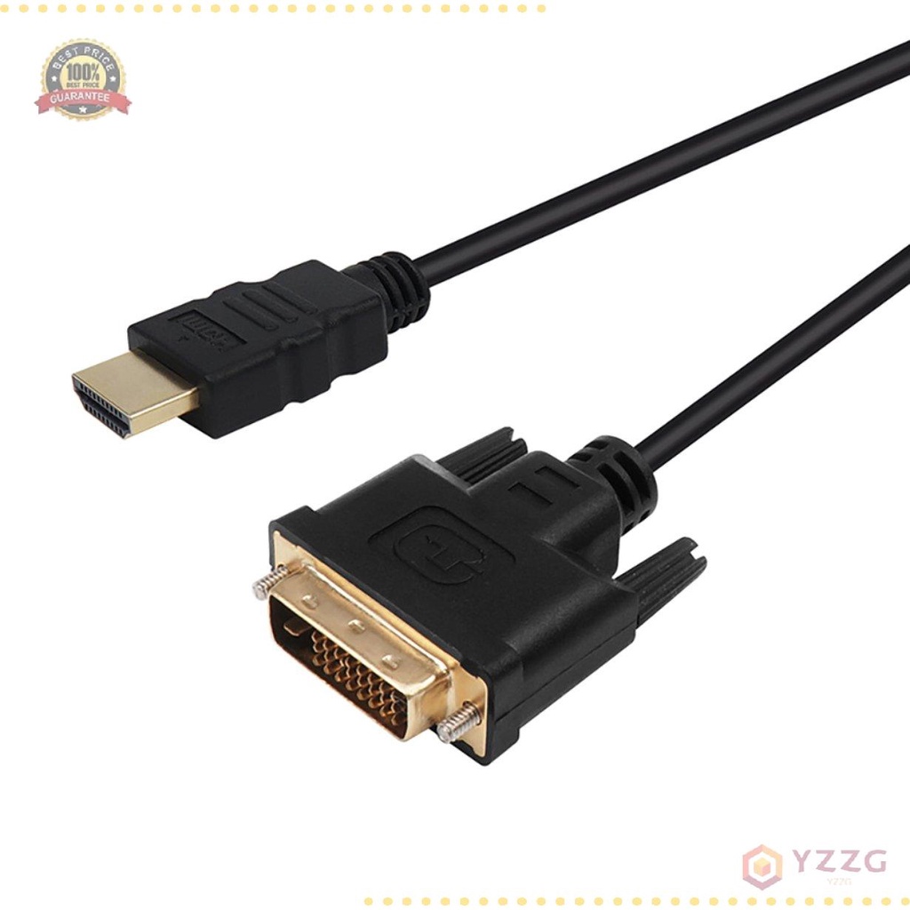 ✨Giá tốt nhất✨ Cáp chuyển đổi 1080P DVI-D 24+1 Pin sang VGA 15Pin