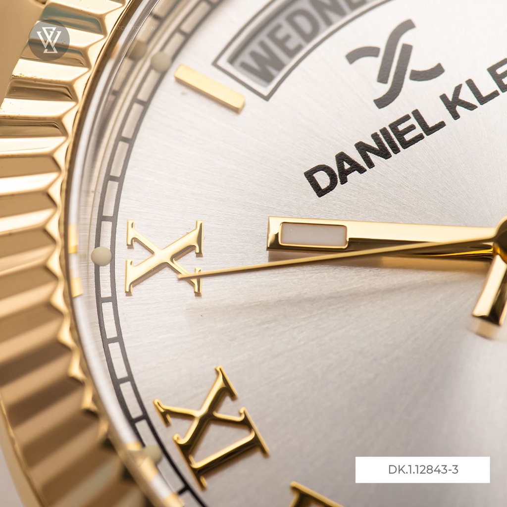 Đồng Hồ Quartz Nữ Daniel Klein WATCHSTORE DK.1.12843-3 Mặt Kính Khoáng 34mm, Dây Kim Loại, Vỏ Thép Không Gỉ
