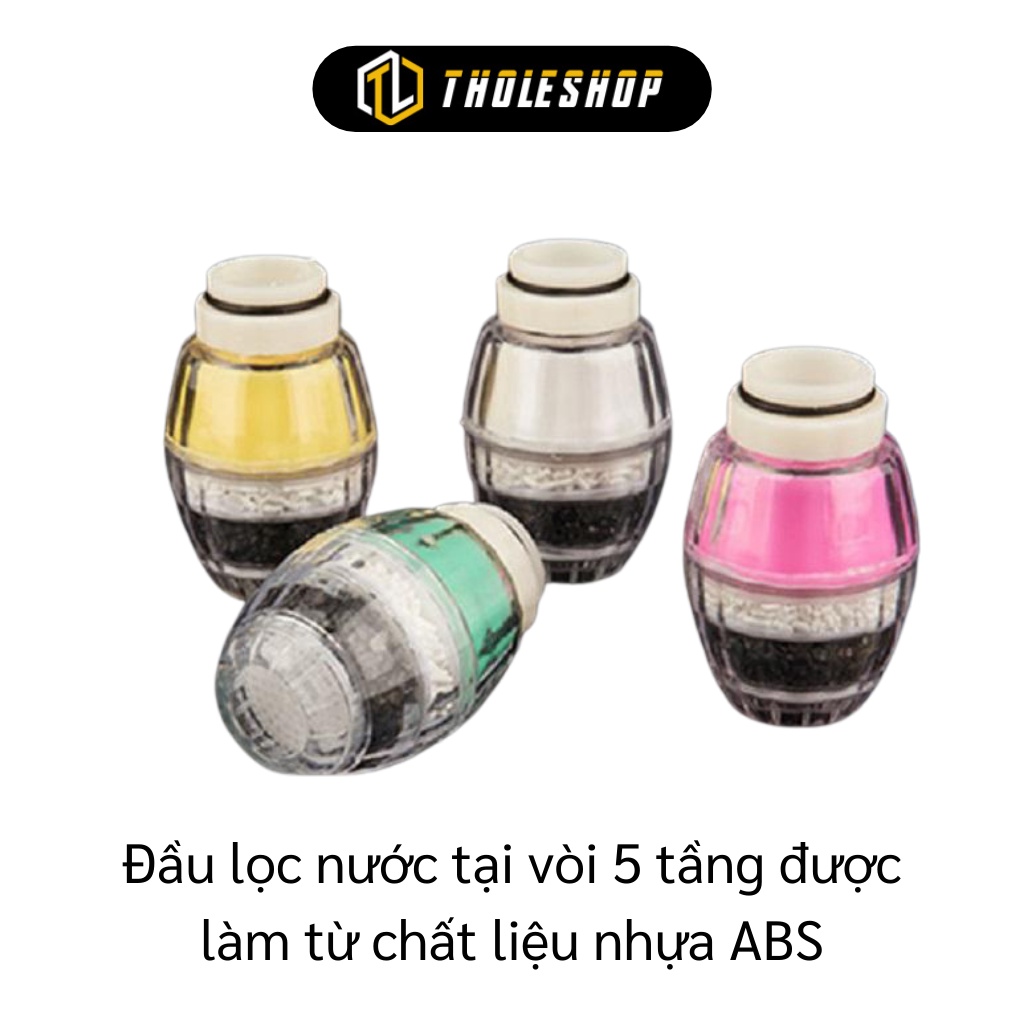 Đầu Lọc Nước Sinh Hoạt Tại Vòi 5 Tầng Với Tốc Độ Lọc Nhanh Tholeshop 6937