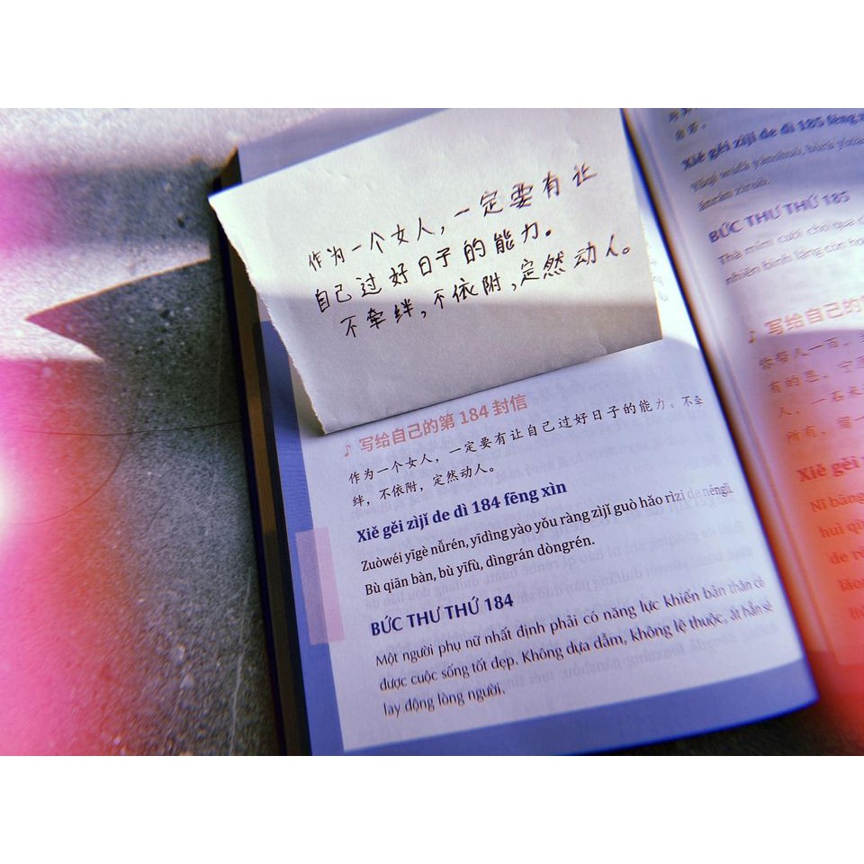 Sách - 999 Lá Thư Gửi Cho Chính Mình - Mong Bạn Trở Thành Phiên Bản Hoàn Hảo Nhất (Song Ngữ Việt - Trung) - Tập 1 | BigBuy360 - bigbuy360.vn
