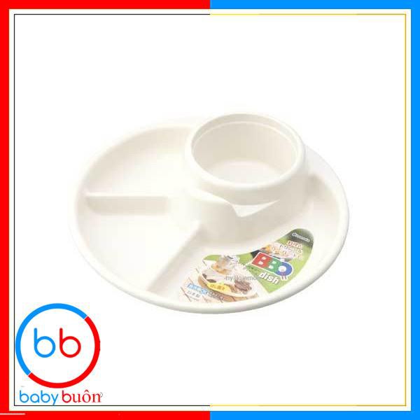 Khay 3 ngăn kèm khay cốc cho bé