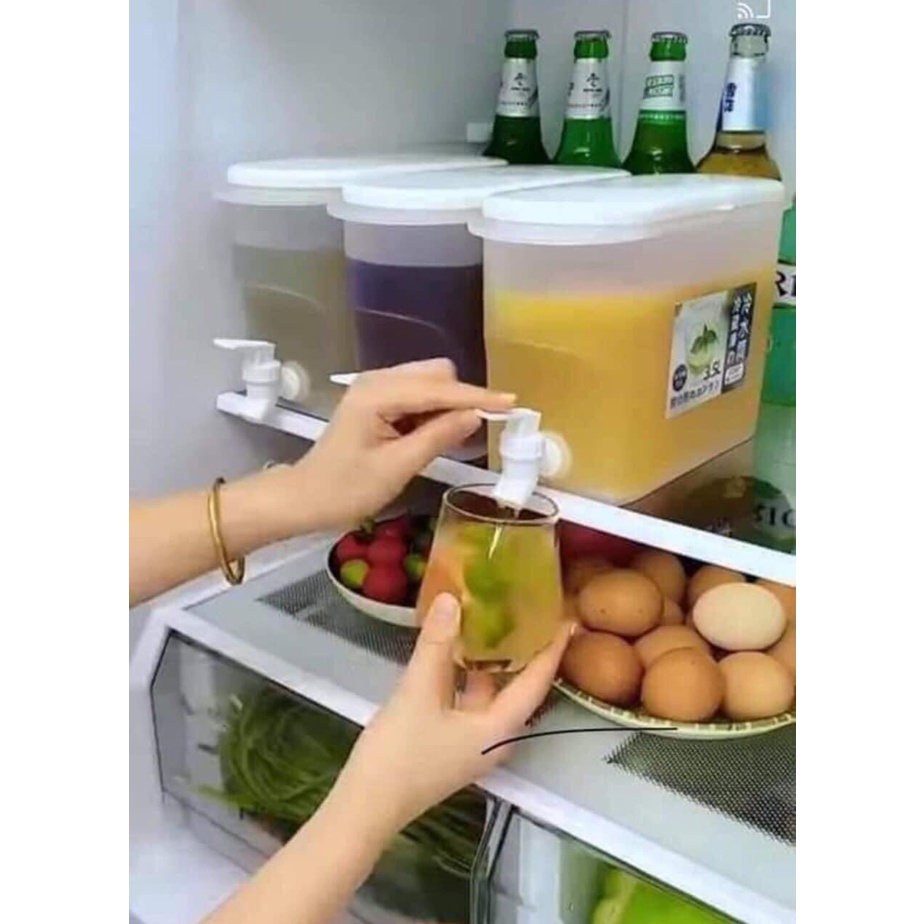 Bình nước Việt Nhật  - 3500ml có vòi nước tiện lợi