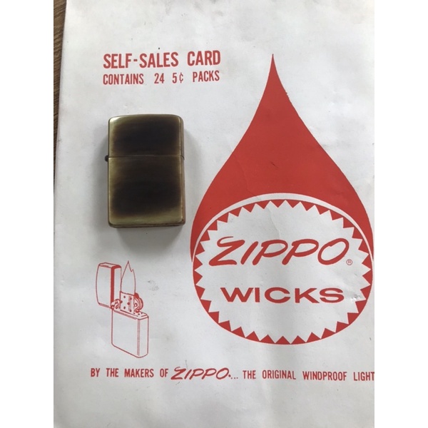 Dung dịch giả cổ trên Zippo đồng