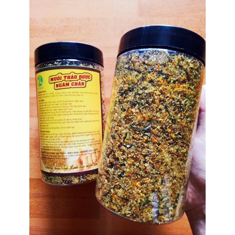 1kg muối thảo dược ngâm chân Tuệ Linh | BigBuy360 - bigbuy360.vn