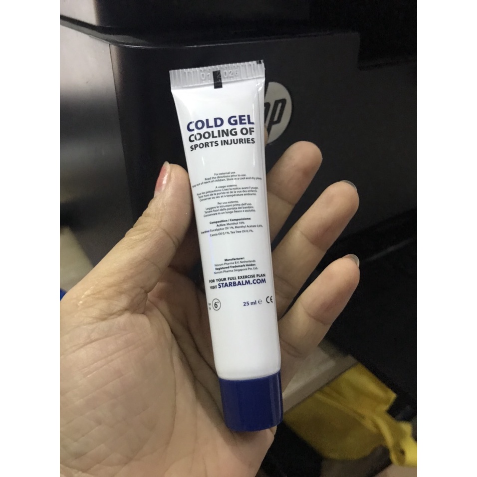 Gel lạnh thể thao Starbalm - Hỗ trợ giảm đau, giảm sưng, mỏi cơ khi vận động, chơi thể thao - Cold gel - AMBERVIETNAM