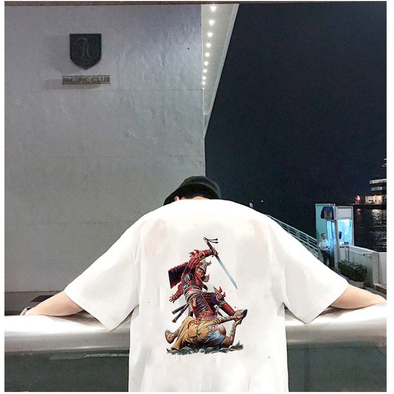 Áo thun unisex form rộng phong cách Nhật Bản đẹp độc lạ vải dày mịn 2019T1623