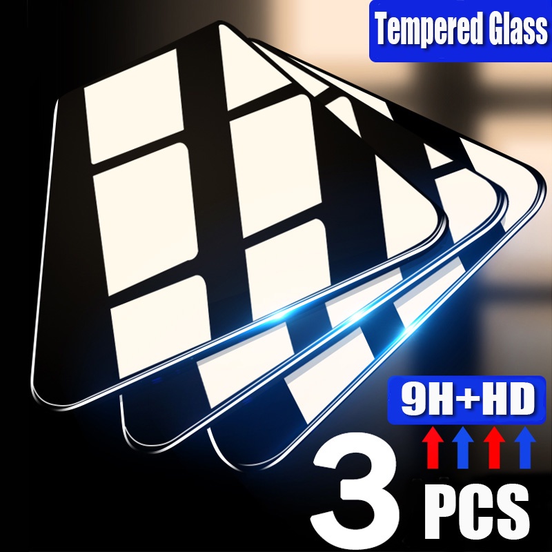 Set 3 Kính Cường Lực 9D Bảo Vệ Màn Hình Điện Thoại iPhone 6 6S 7 8 Plus X XR XS Max 11 12 13 14 Pro Max