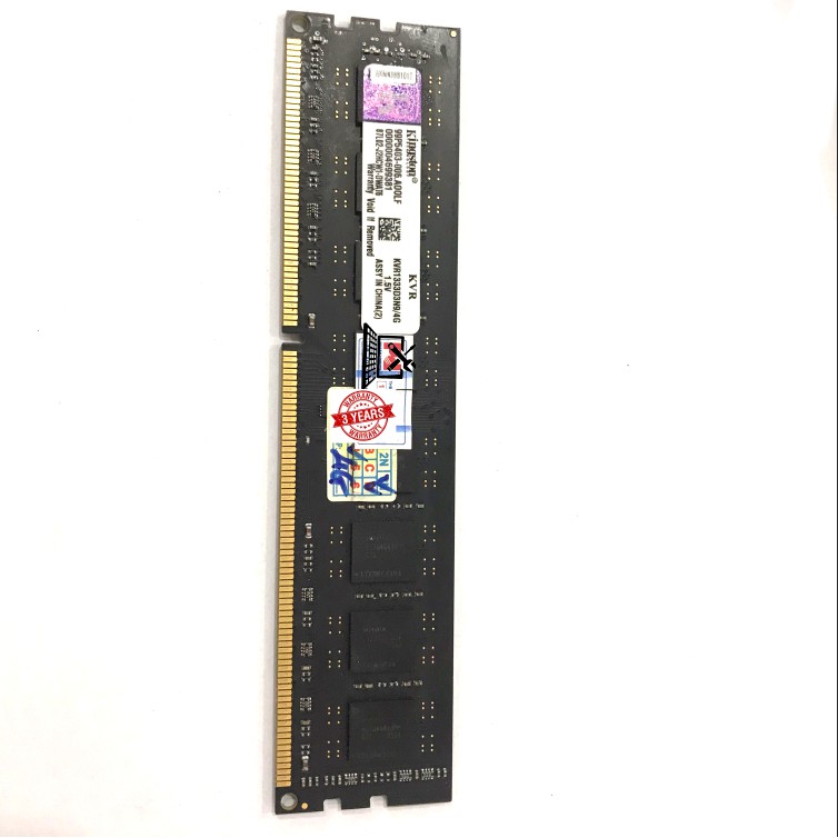 Ram PC Kingston DDR3 4Gb, 8Gb Bus 1333 và 1600 bảo hành 36 tháng