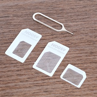 BỘ CHUYỂN ĐỔI SIM ĐA NĂNG NANO SIM + CÂY CHỌT SIM